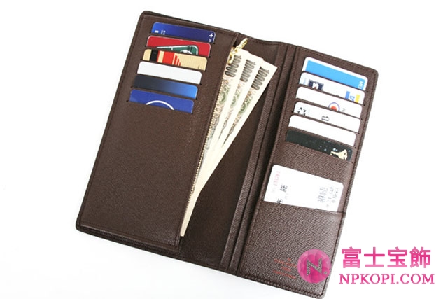 ルイヴィトンスーパーコピーダミエ ポルトフォイユブラザ 長財布 N60017